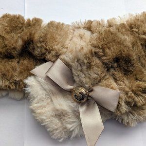 Plush Dog or Cat Adjustable Fashion Scarf - Fashion Collar